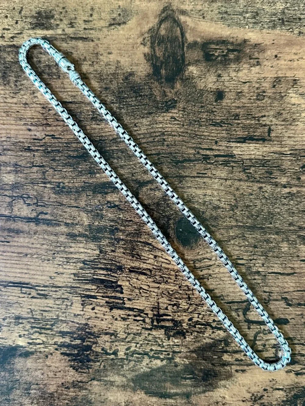 David Yurman Box Chain Necklace in Sterling Silver, 5mm - 22